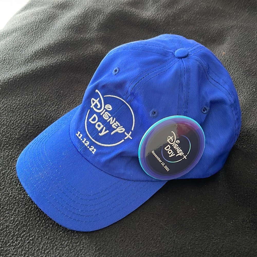 Disney + Day Hat and commemorative Pin